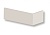 Угловая клинкерная фасадная плитка облицовочная под кирпич ABC Weiss str, 240*115*71*10 мм
