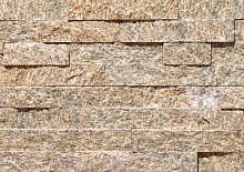 Фасадный облицовочный натуральный камень EcoStone (Экостоун) Desert Sand 60F